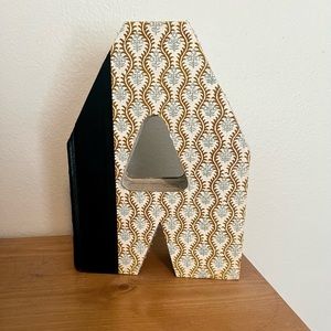Anthropologie letter A cutout